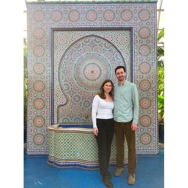 Engaged at Garfield Park Conservatory.