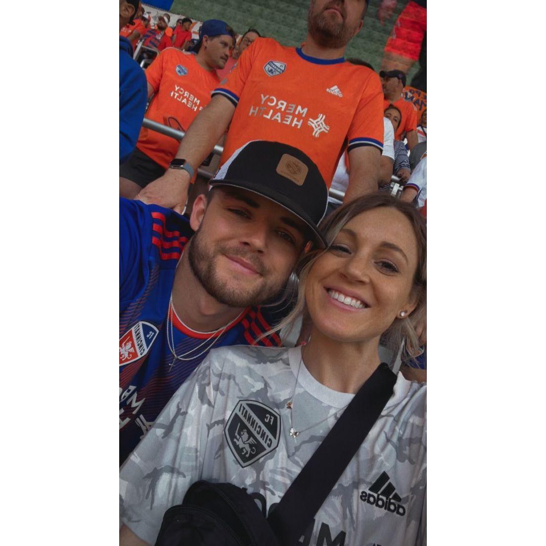 We love date nights at FC Cincinnati games!