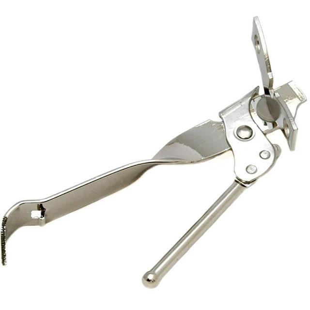 Chef Craft Classic Can Opener With Tapper, 6.5 Inch, Nickle Plated