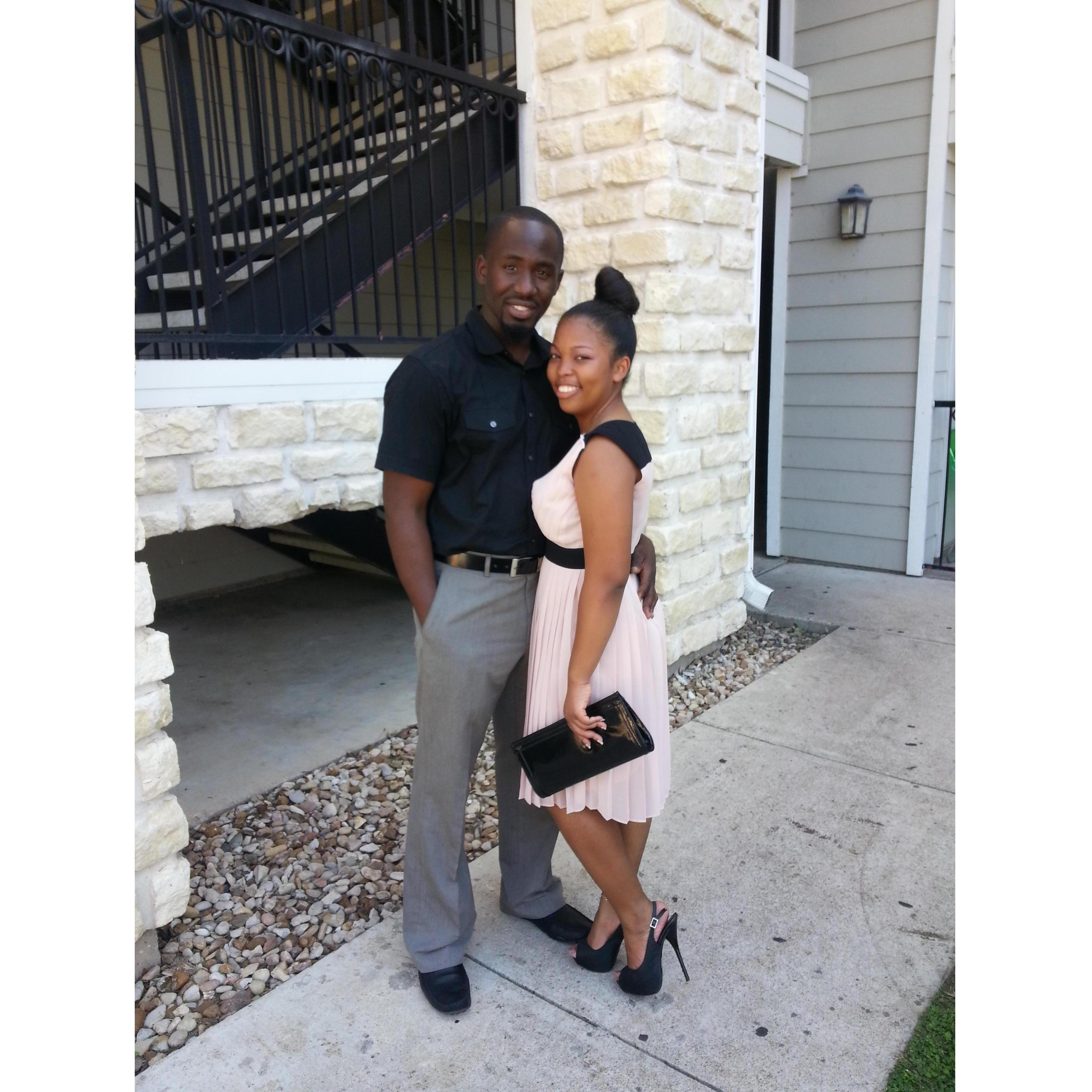 Coming from church in Austin during one of Michael’s trips to see Tennian while at UT