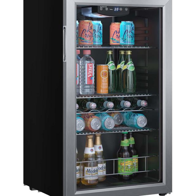 Edgestar Bwc121 19" Wide 105 Can Capacity Extreme Cool Beverage Center - Stainless Steel