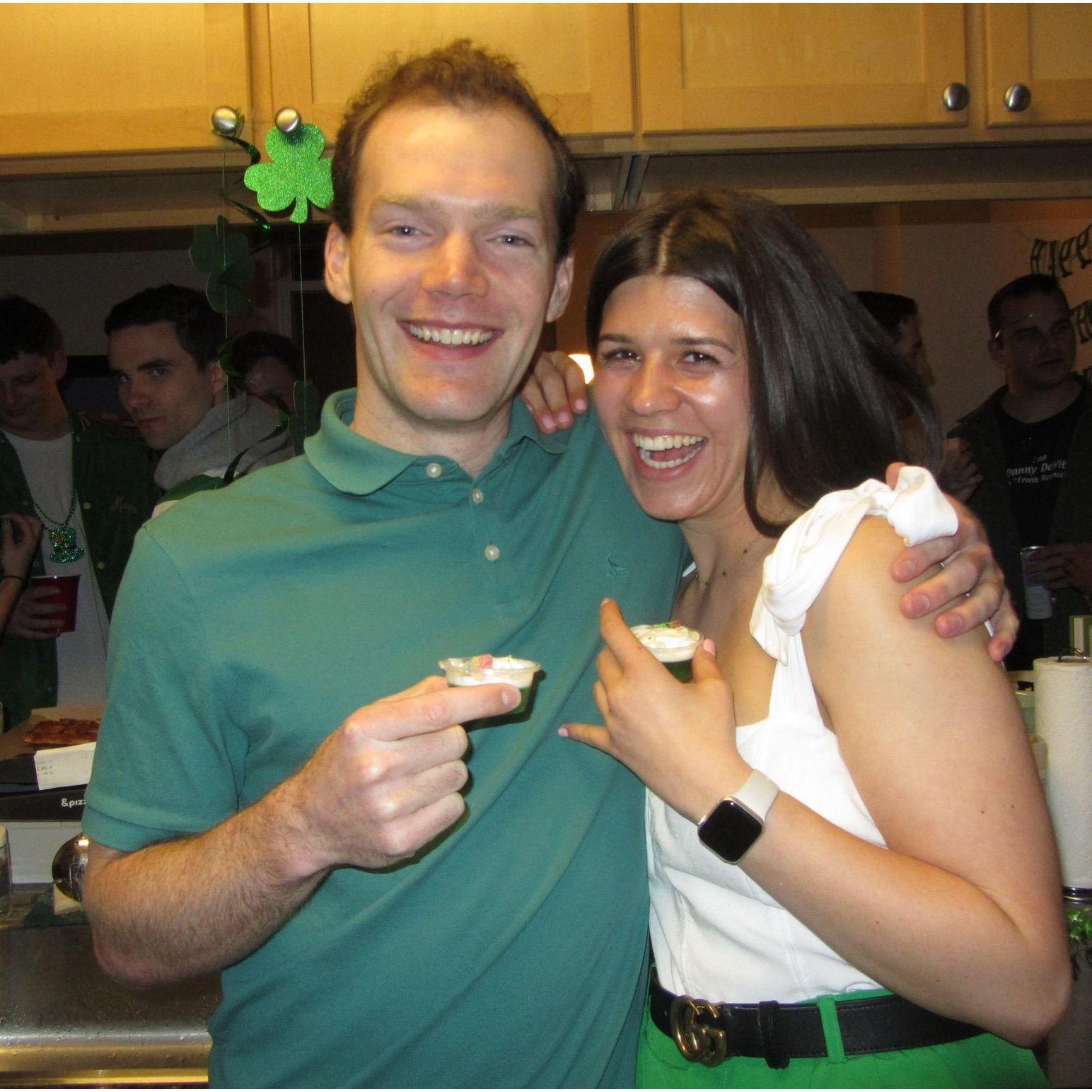 Cheers-ing to our Irish roots on St. Patty's