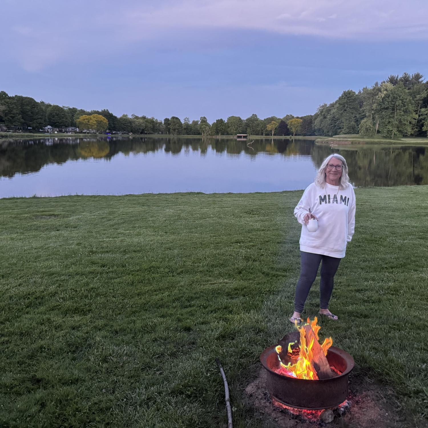 Our campfire