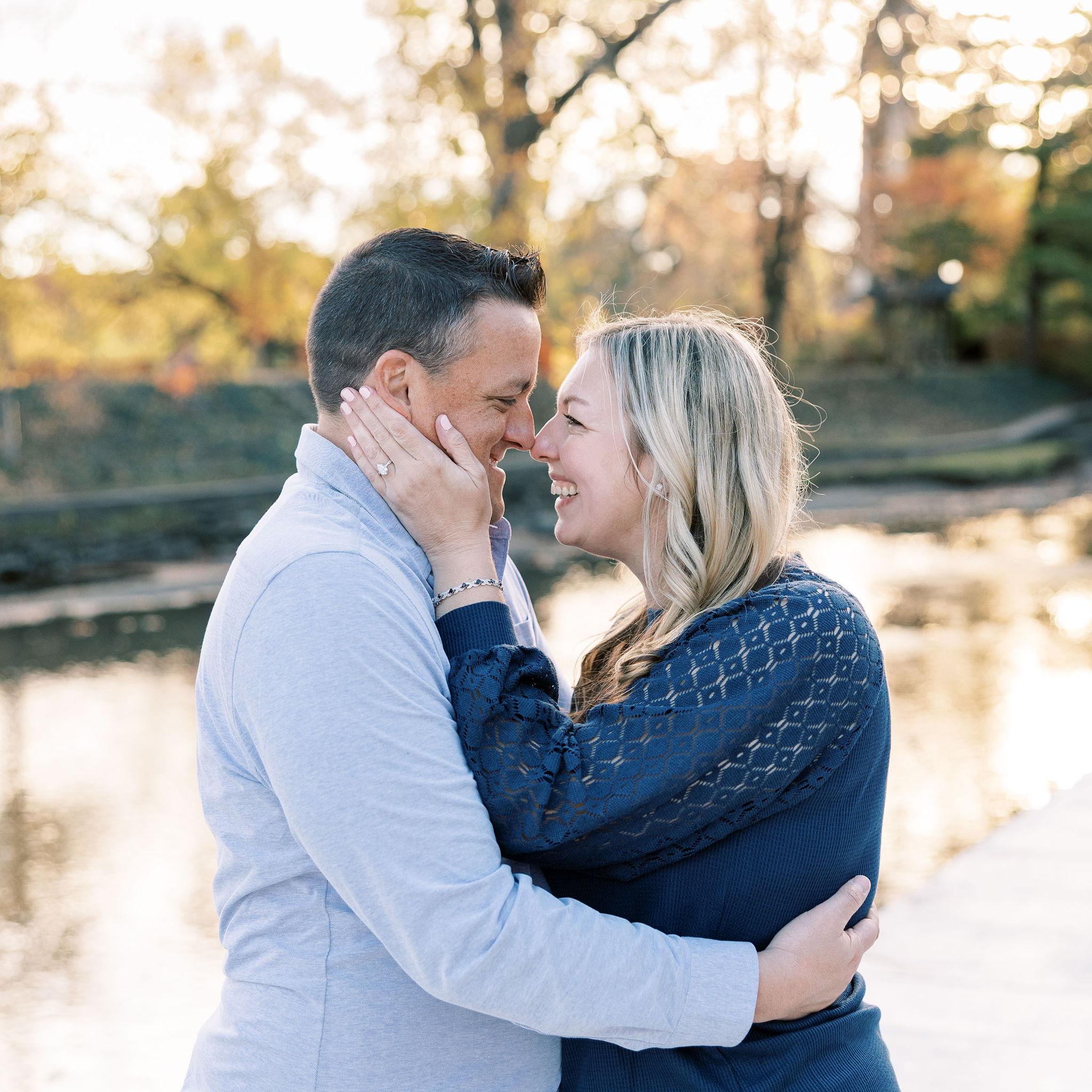 Engagement Shoot with our wedding photography, Melissa Schroeder Photography - https://www.melschroederphoto.com/