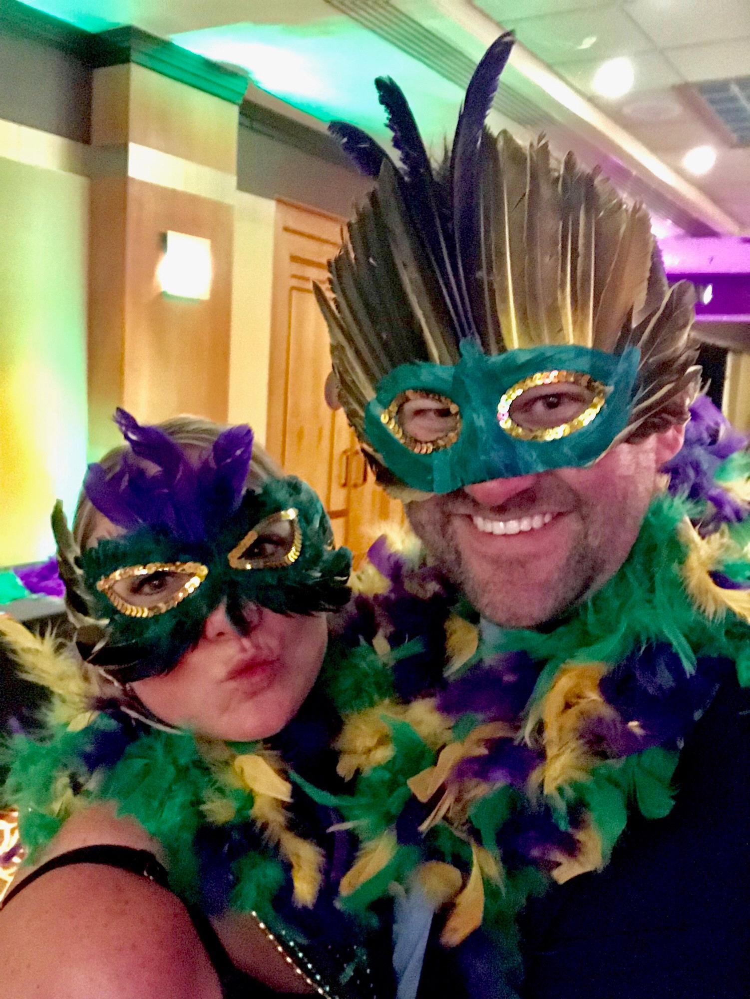 Masquerade Ball for Todd's work.