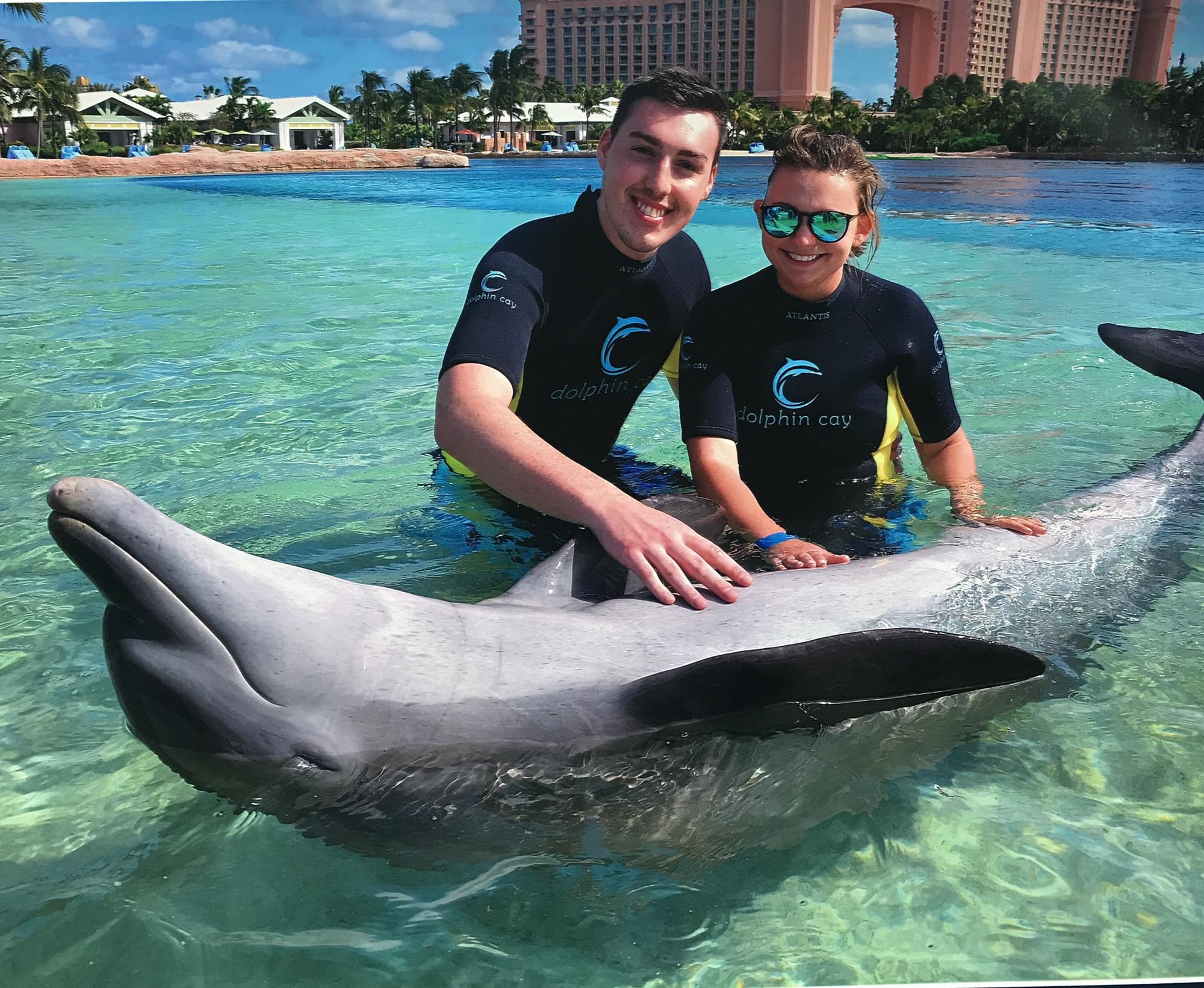 Hanging with our Pal, Brewer, in Atlantis!