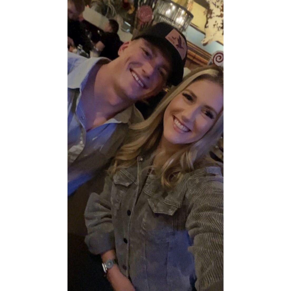 Our first date!