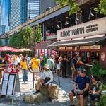 The Northman Beer & Cider Garden on the Riverwalk