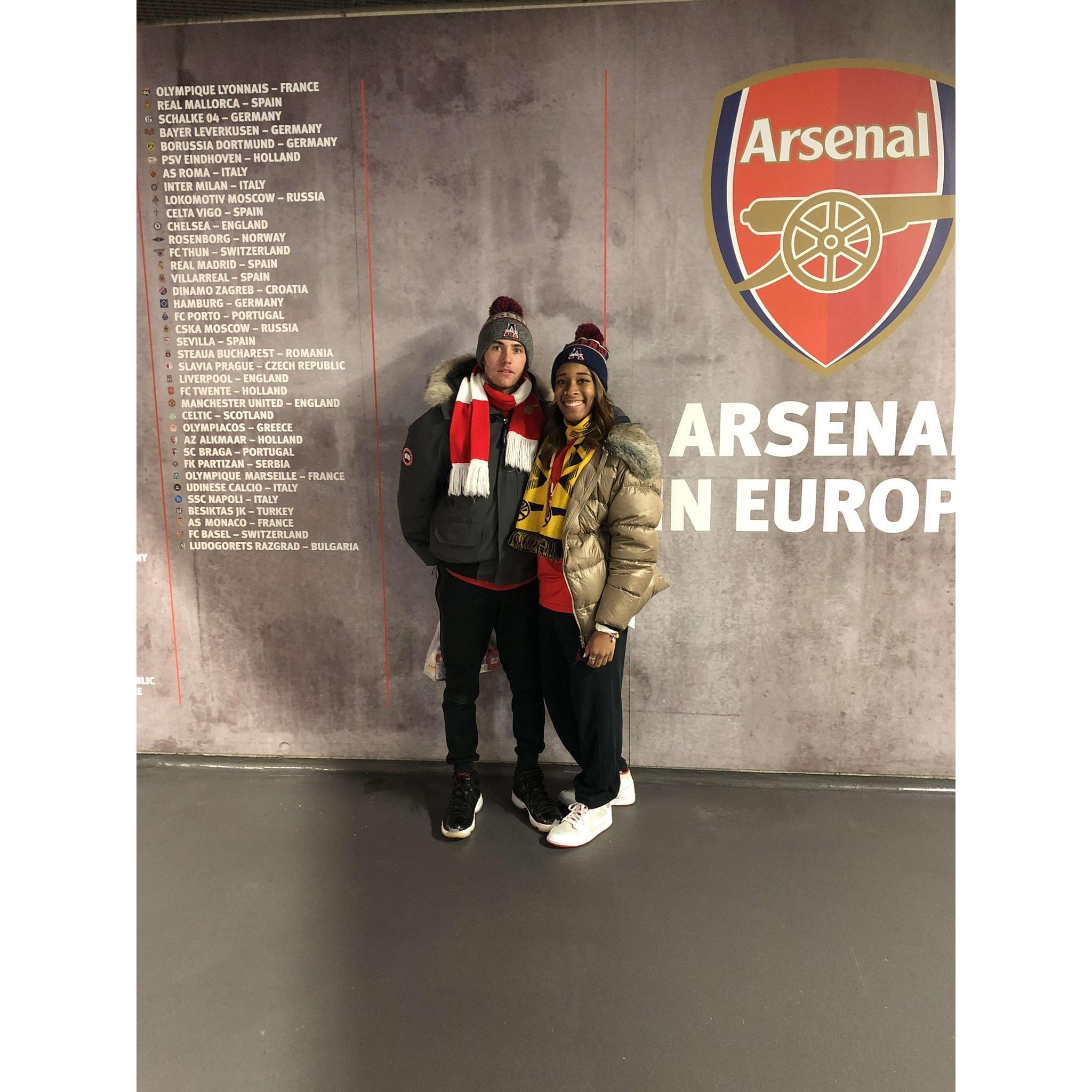 The Emirates stadium!