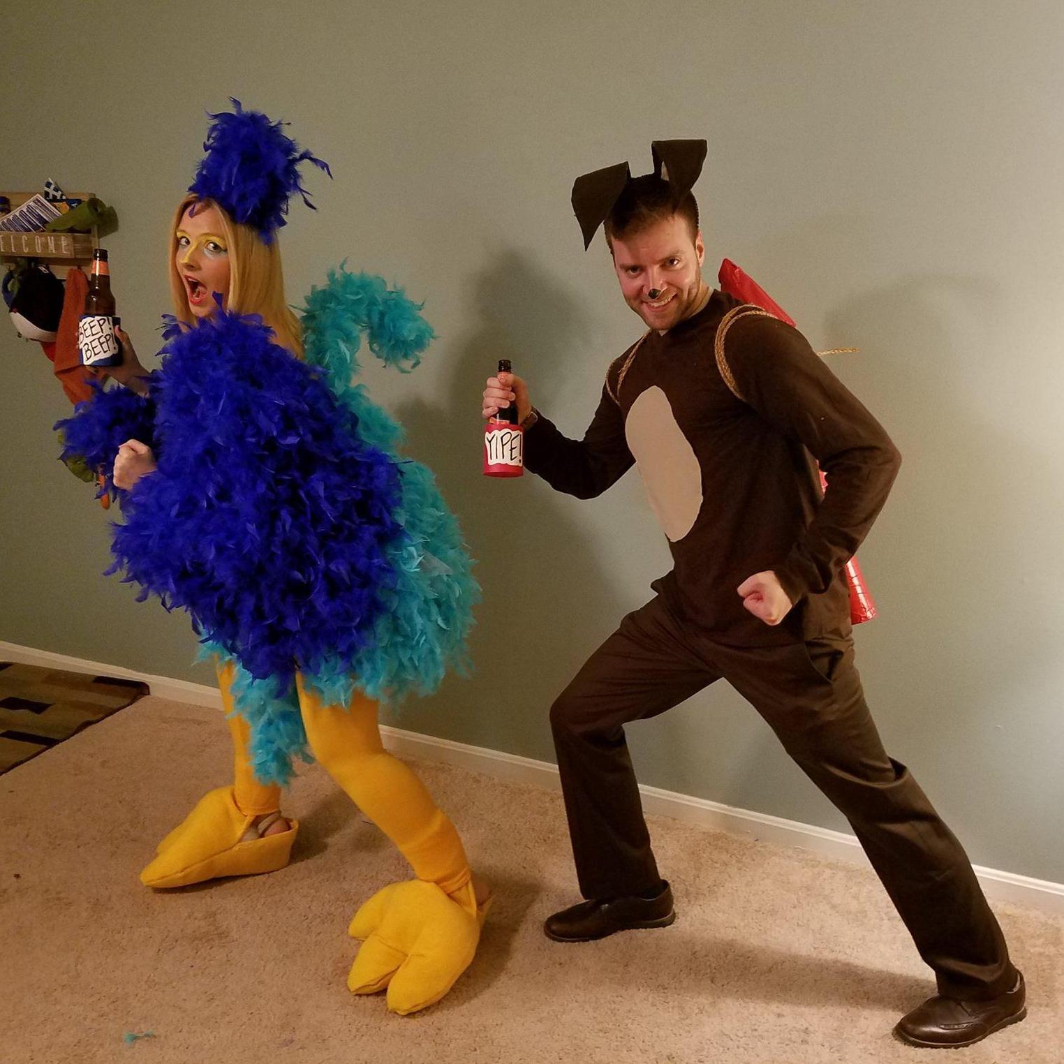 Roadrunner and Wile Coyote for Halloween, 2016