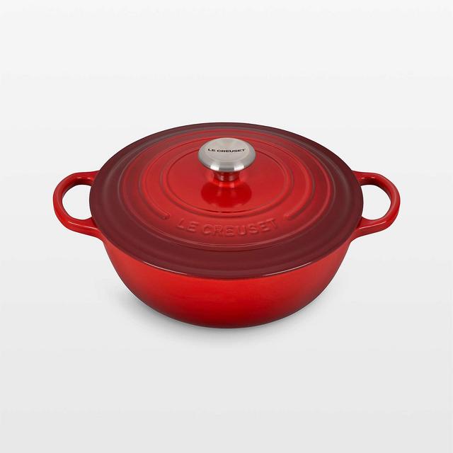 Le Creuset ® Signature 7.5-Qt. Cerise Red Enameled Cast Iron Chef Oven