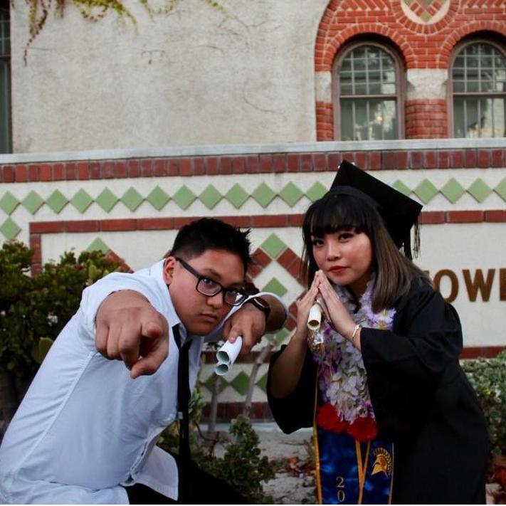 Rosey's graduation day at SJSU back in 2017!