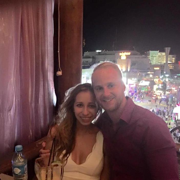 Our first international trip together in Cancun!