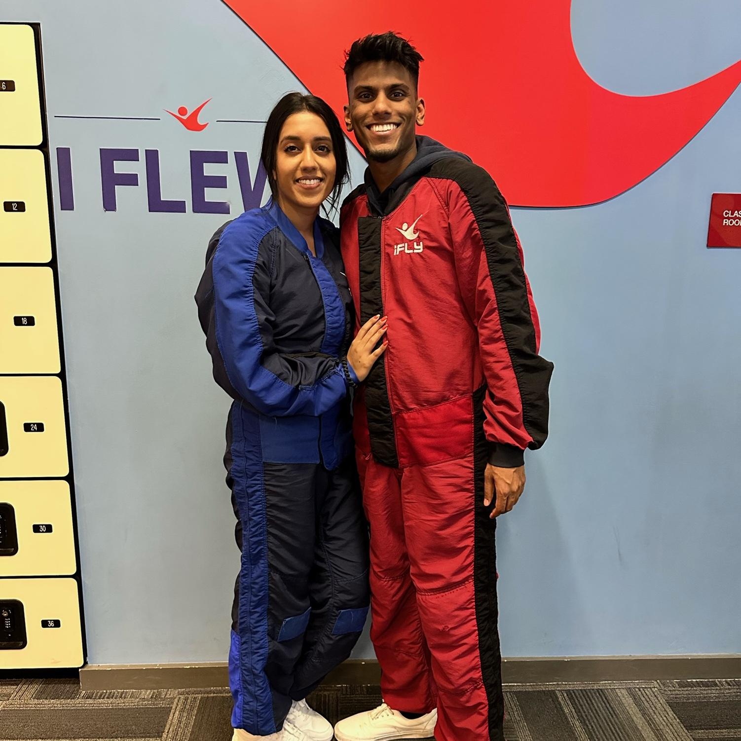 iFLY surprise for Steve's birthday