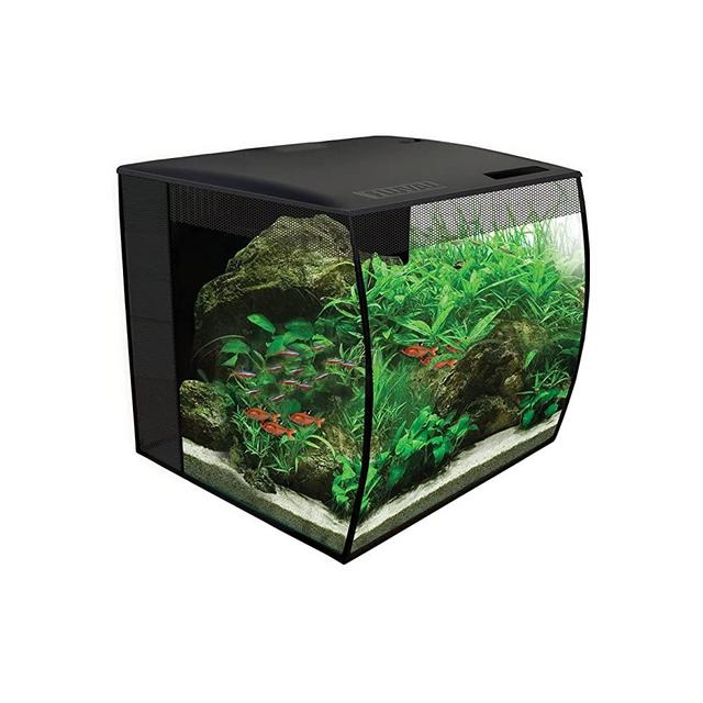 Fluval Flex Aquarium Kit, Black, 9 Gallon