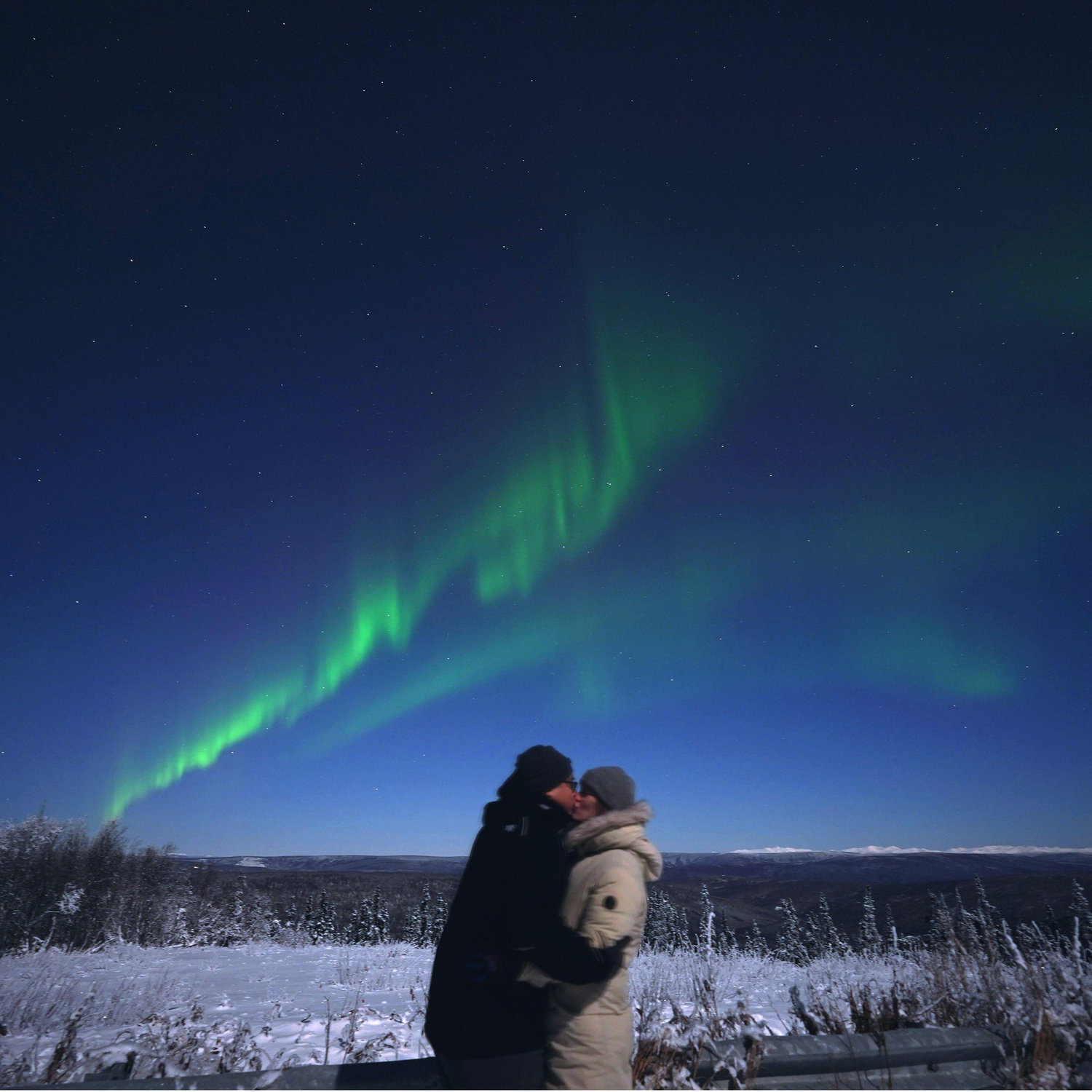 Northern Lights in Fairbanks, October 2024