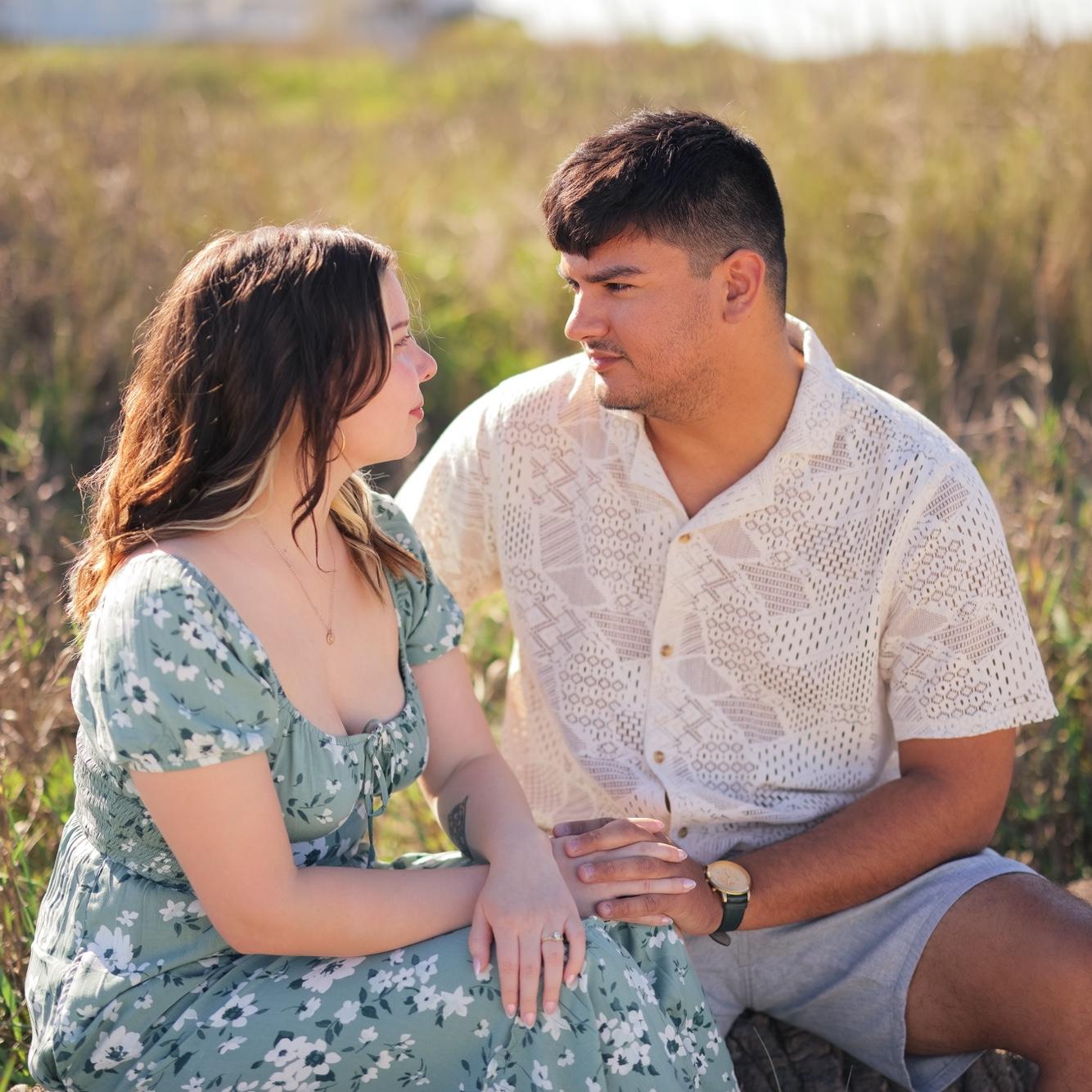 First photo we took for our engagement session ❤️