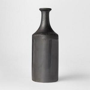Earthenware Vase Medium - Black - Project 62™