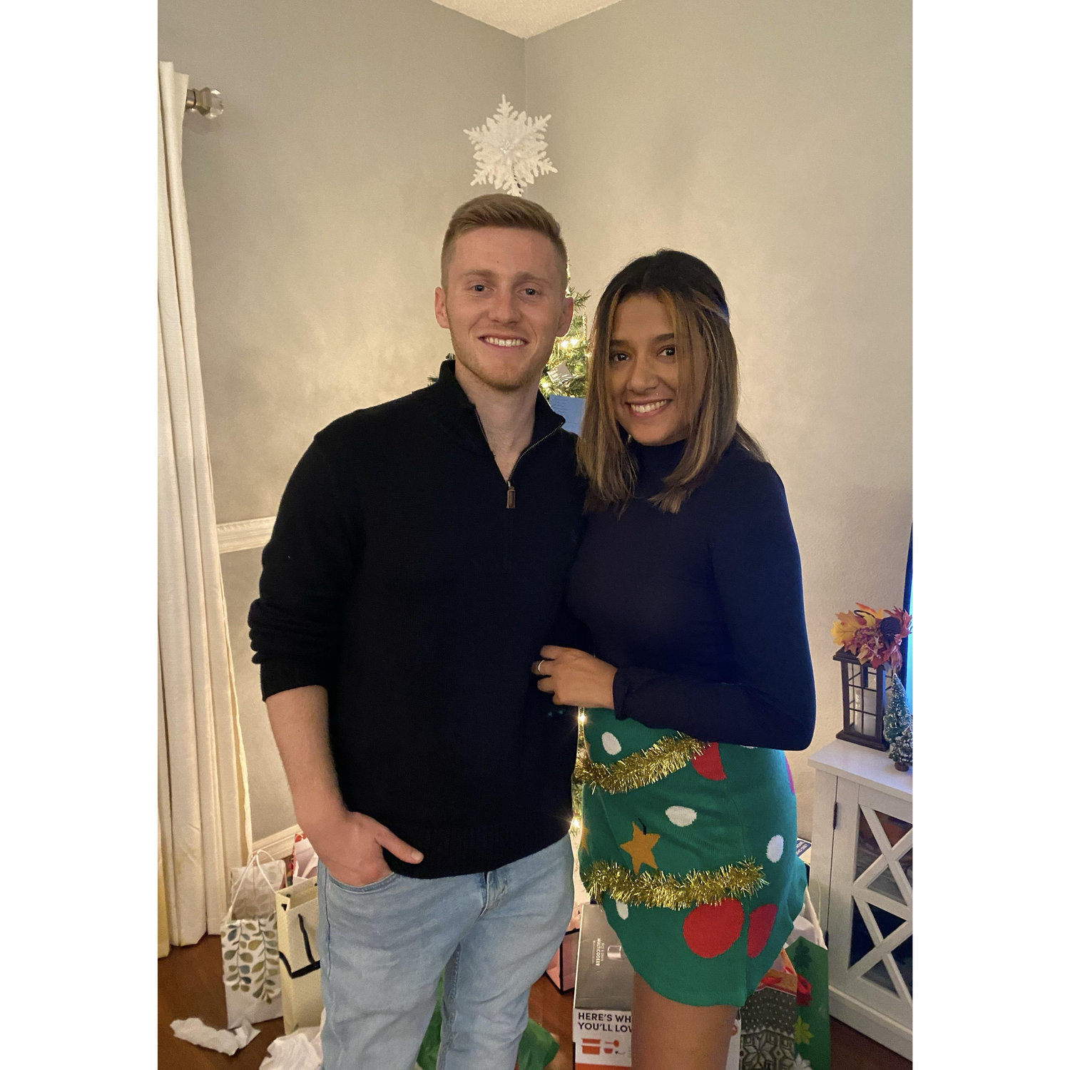 Our First photo ever taken of us