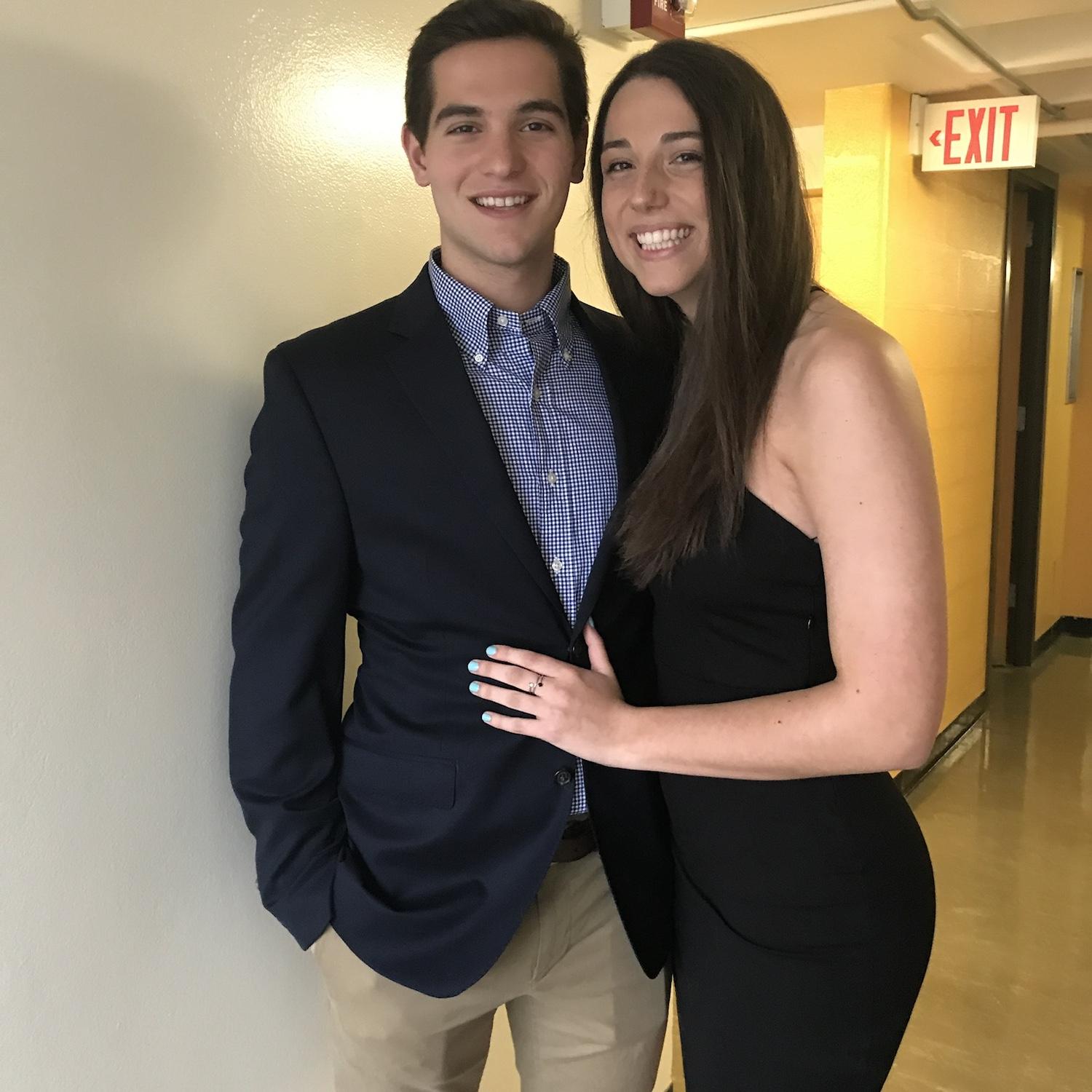 When we officially started dating & I brought him to my sorority formal in spring 2018!