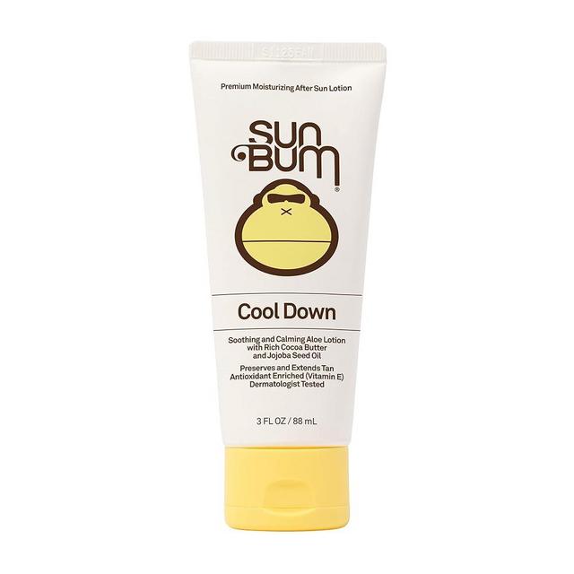 Sun Bum Cool Down Aloe Vera Lotion - Vegan After Sun Care with Cocoa Butter to Soothe and Hydrate Sunburn - 3 oz