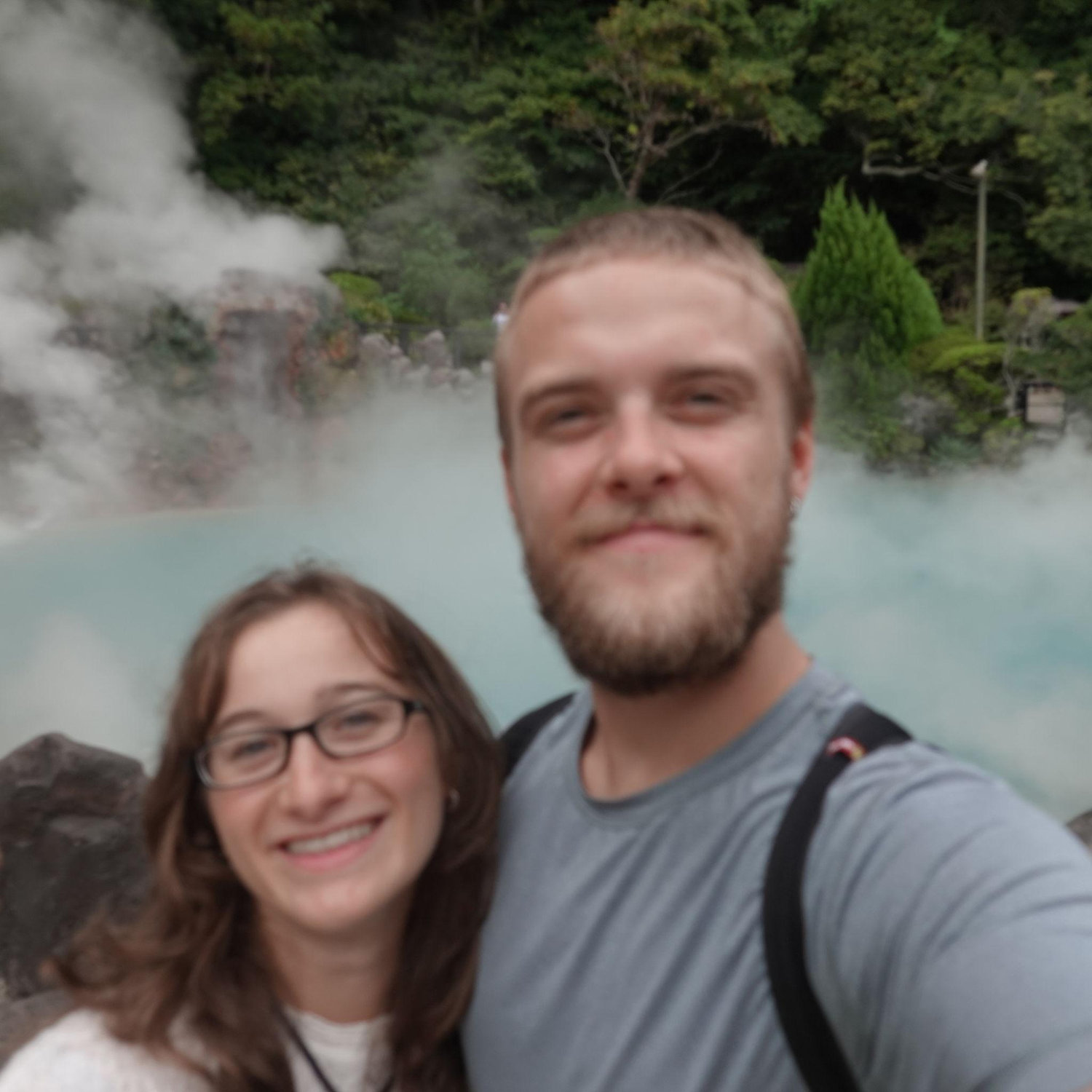 August and Maddie in Beppu, Japan, the hot spring capital of the world! (2024)