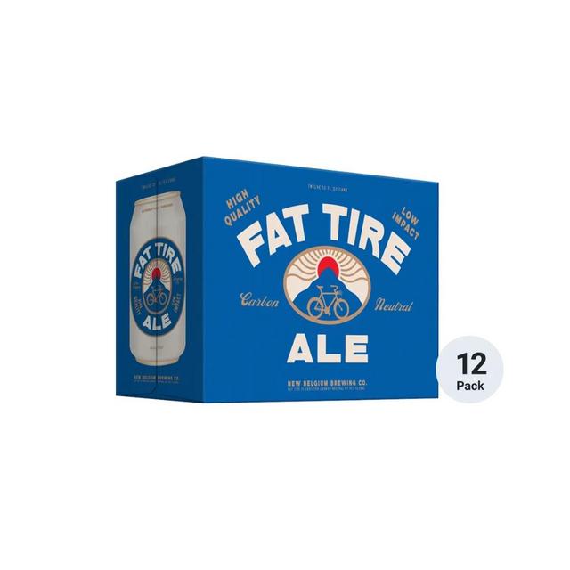 New Belgium Fat Tire Cans 12 Pack