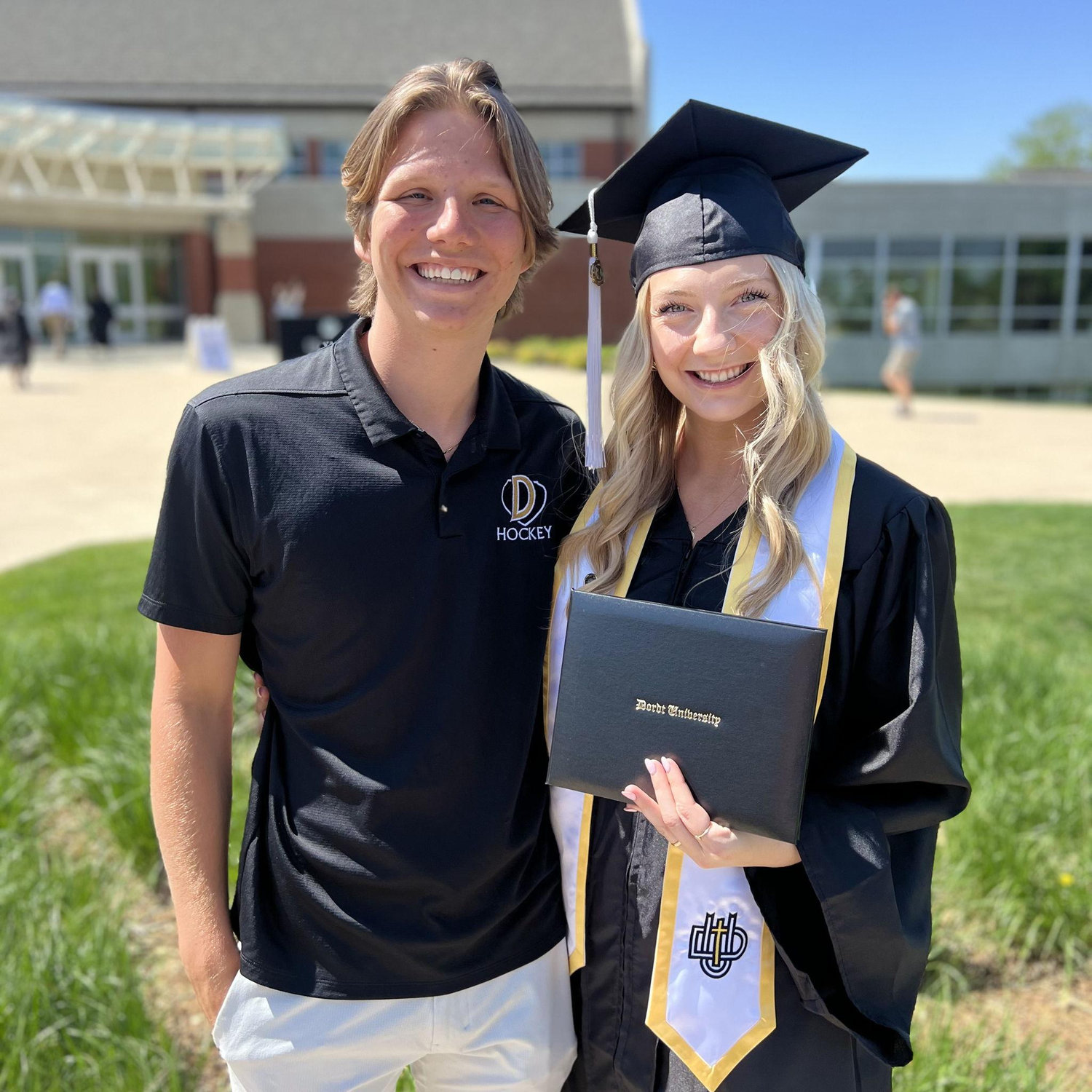 Anneka's college graduation