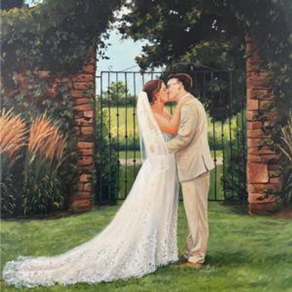 Couples Portrait Painting
