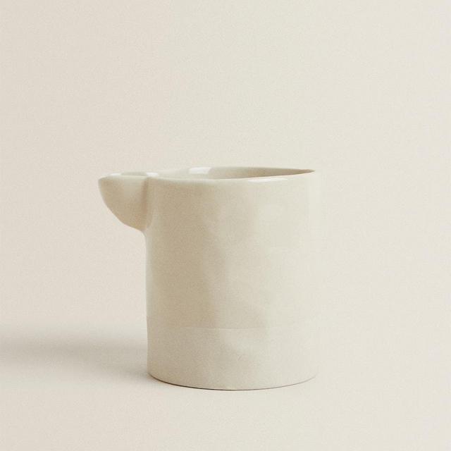 Zara Home Irregular Porcelain Milk Jug