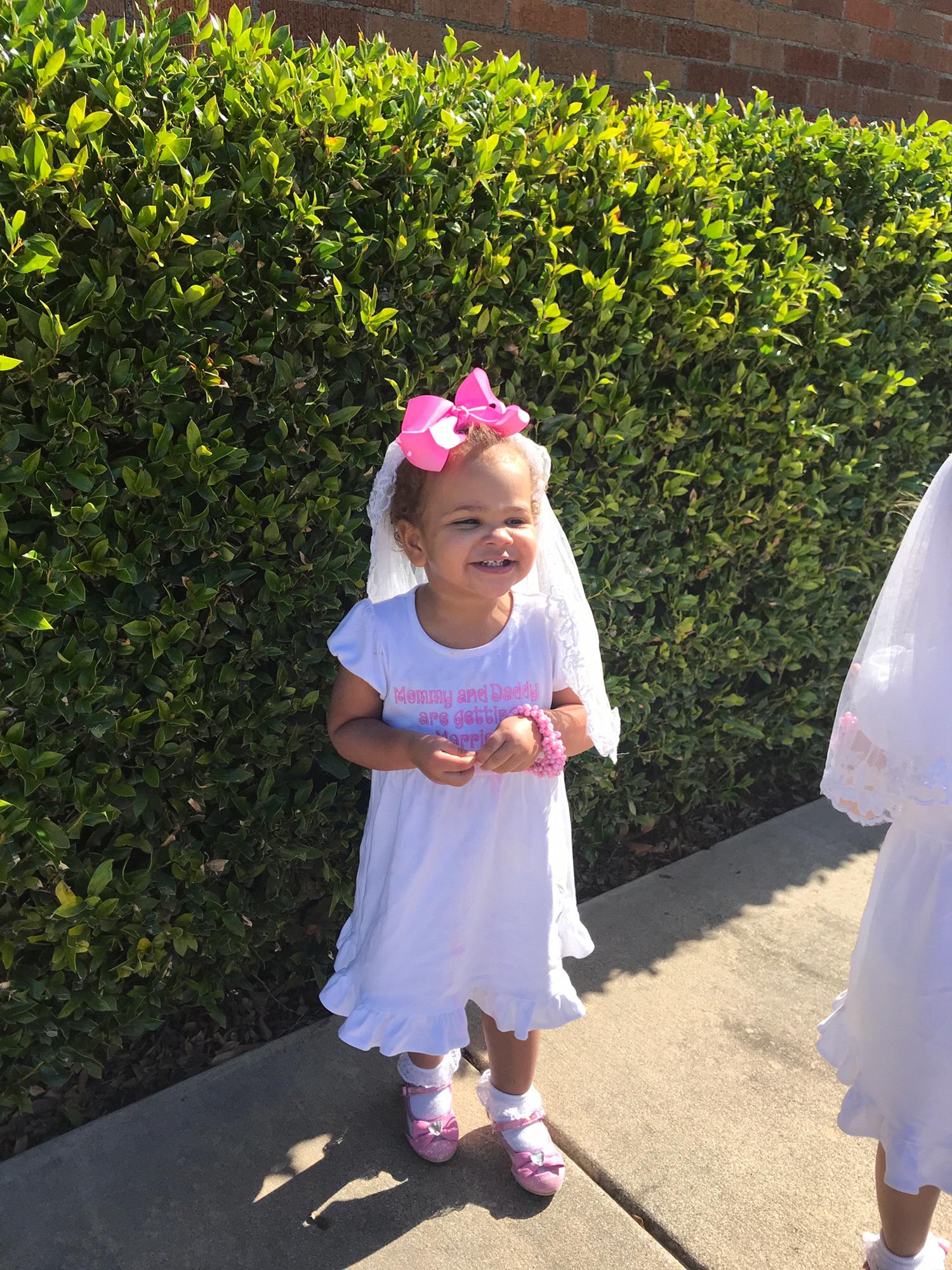 Here comes the bride... in 25 years!