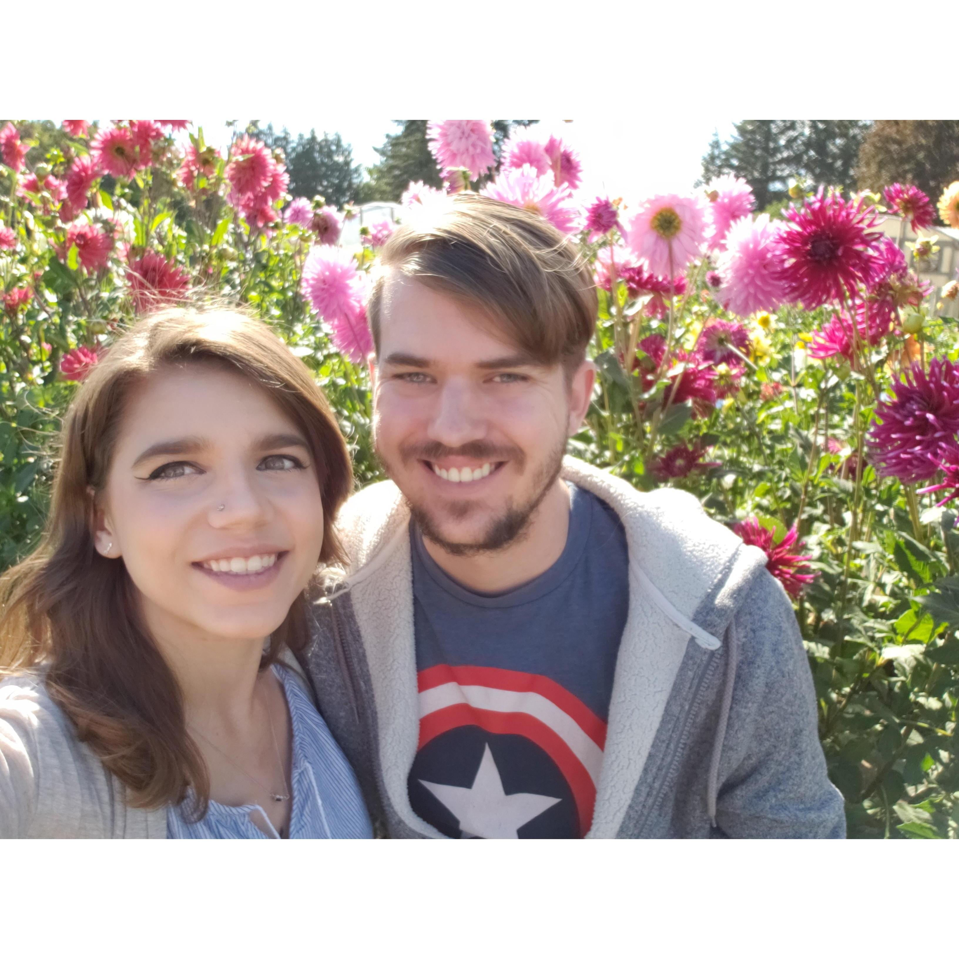 Trip to the Oregon Dahlia Farm. August 2018