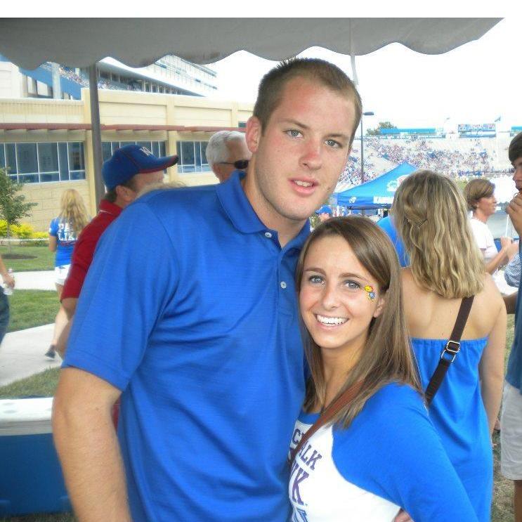 Our first KU game together!