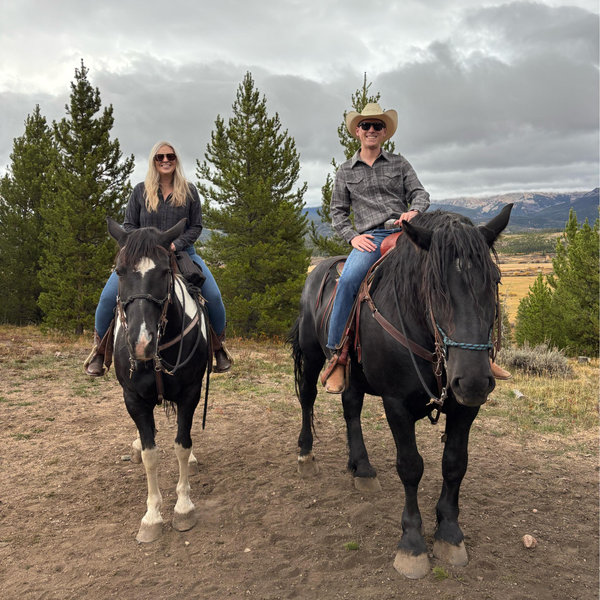 Horseback Riding On Our Honeymoon