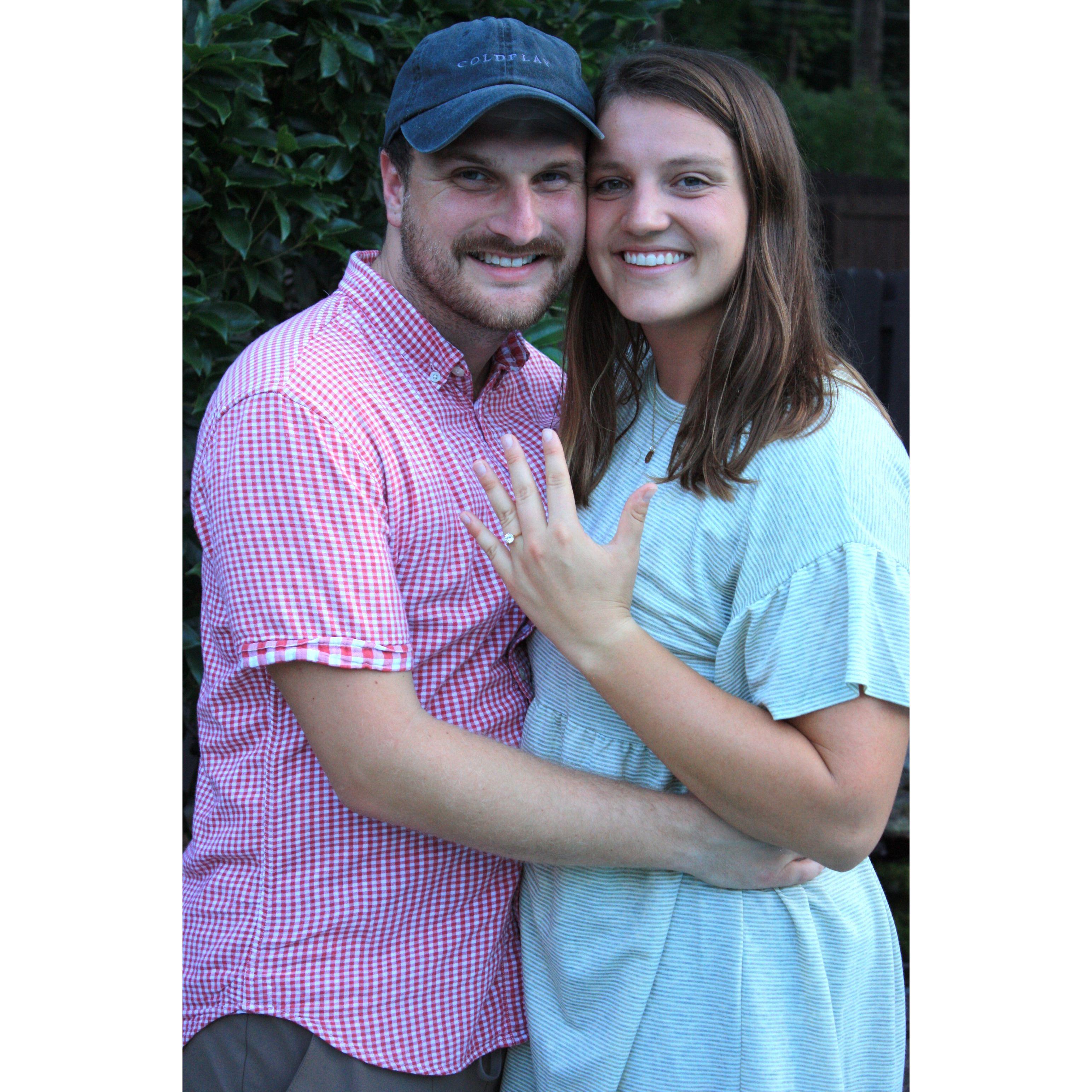 Surprise engagement party. Charlotte, August 20, 2022.