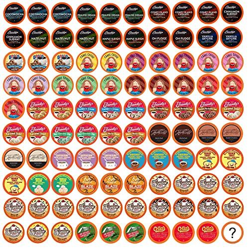 TWO RIVERS COFFEE Pods Compatible with 2.0 Keurig K-Cup Brewers, Assorted Flavored Coffee 100 Count