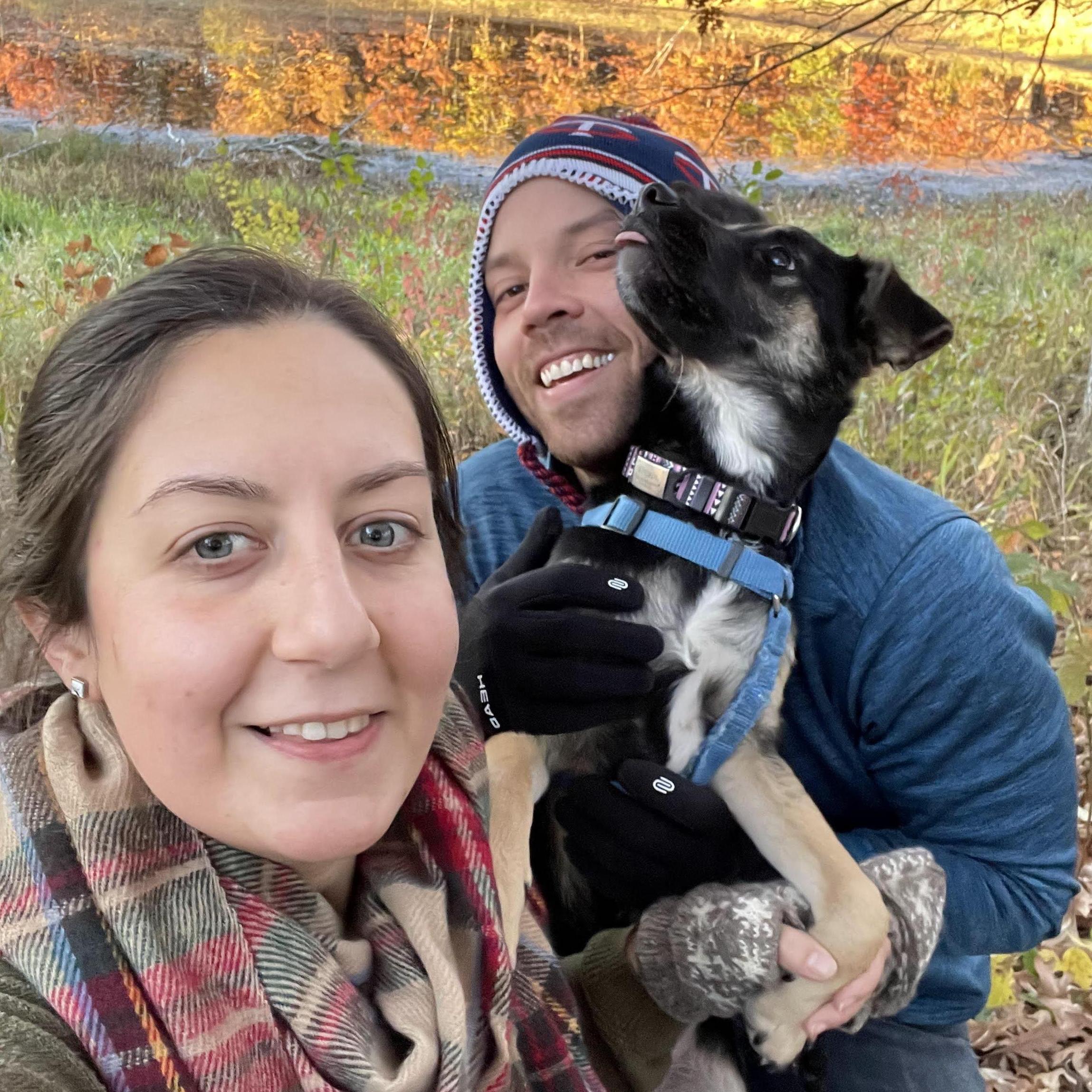 Family selfie at Lebanon Hills fall 21