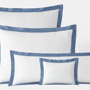 Company Cotton™ Solid Border Percale Sham | The Company Store