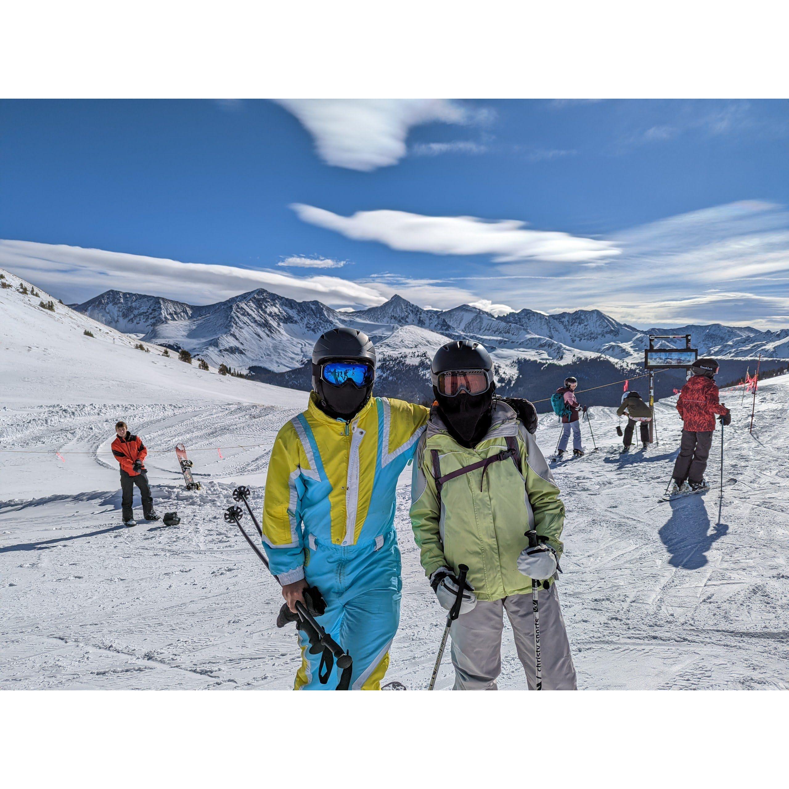 Skiing at Copper Mountain