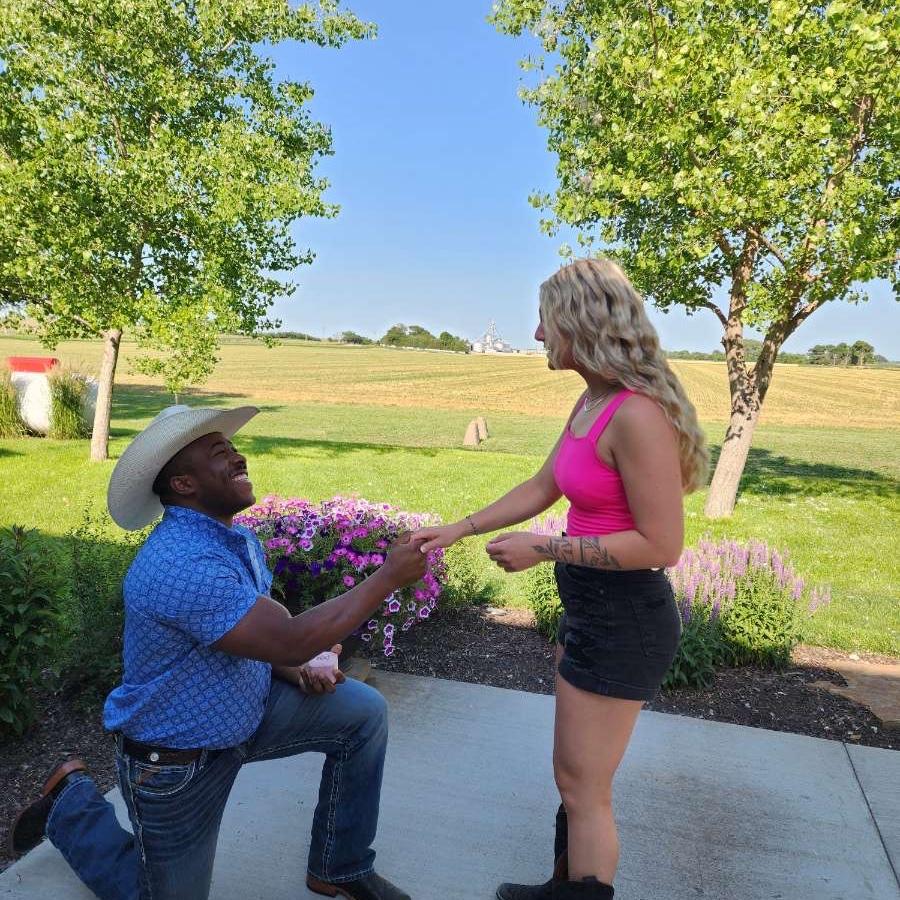 The day Anthony popped the question! - June 28, 2025