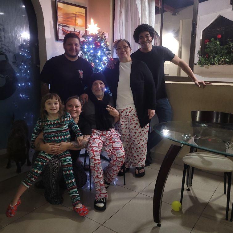 Christmas with dad