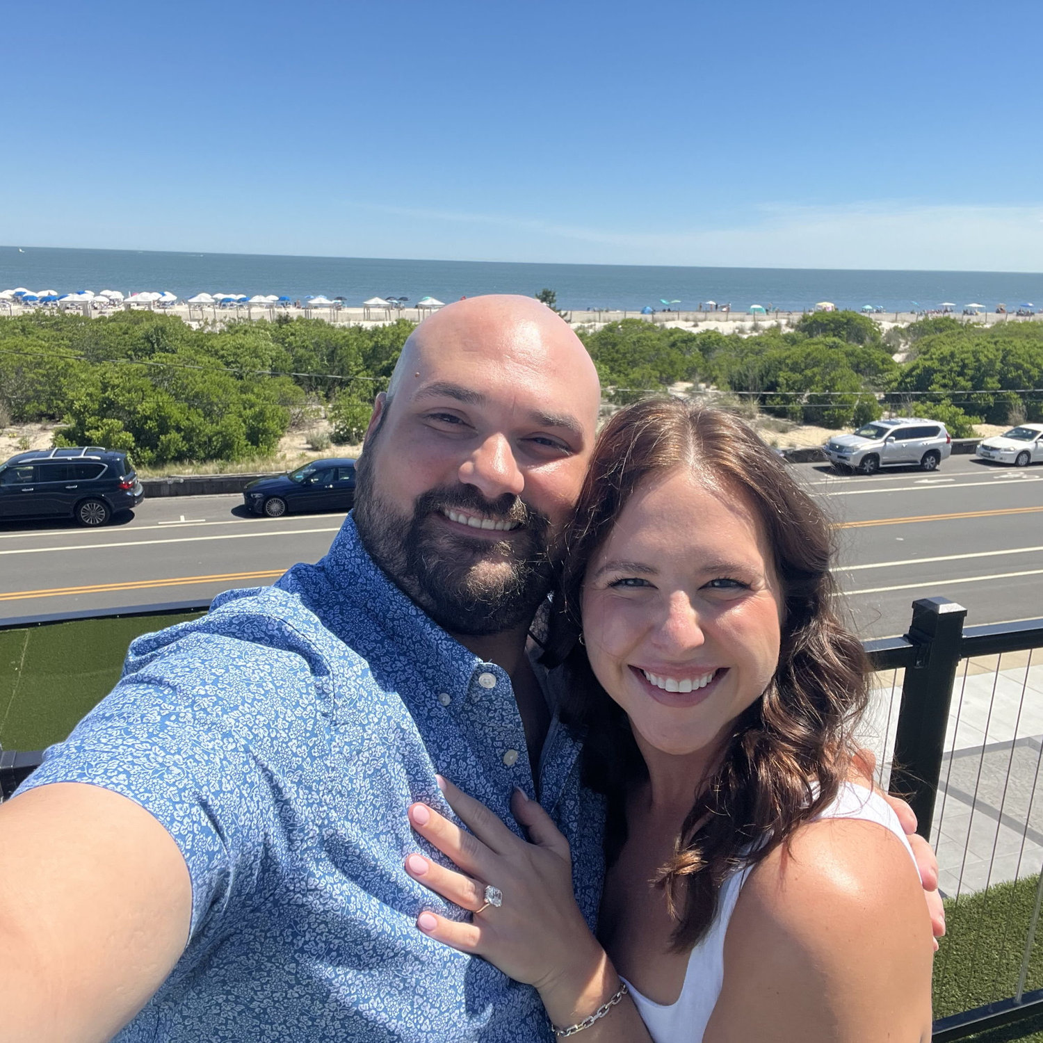 The day we got engaged!