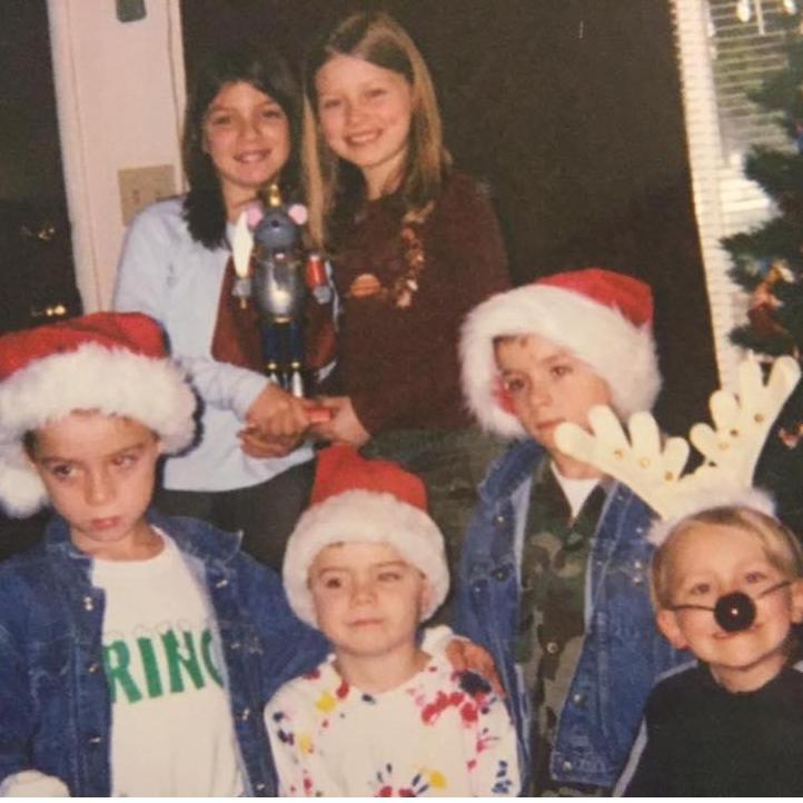 Throwback! Don't ask me why I'm holding a nutcracker....