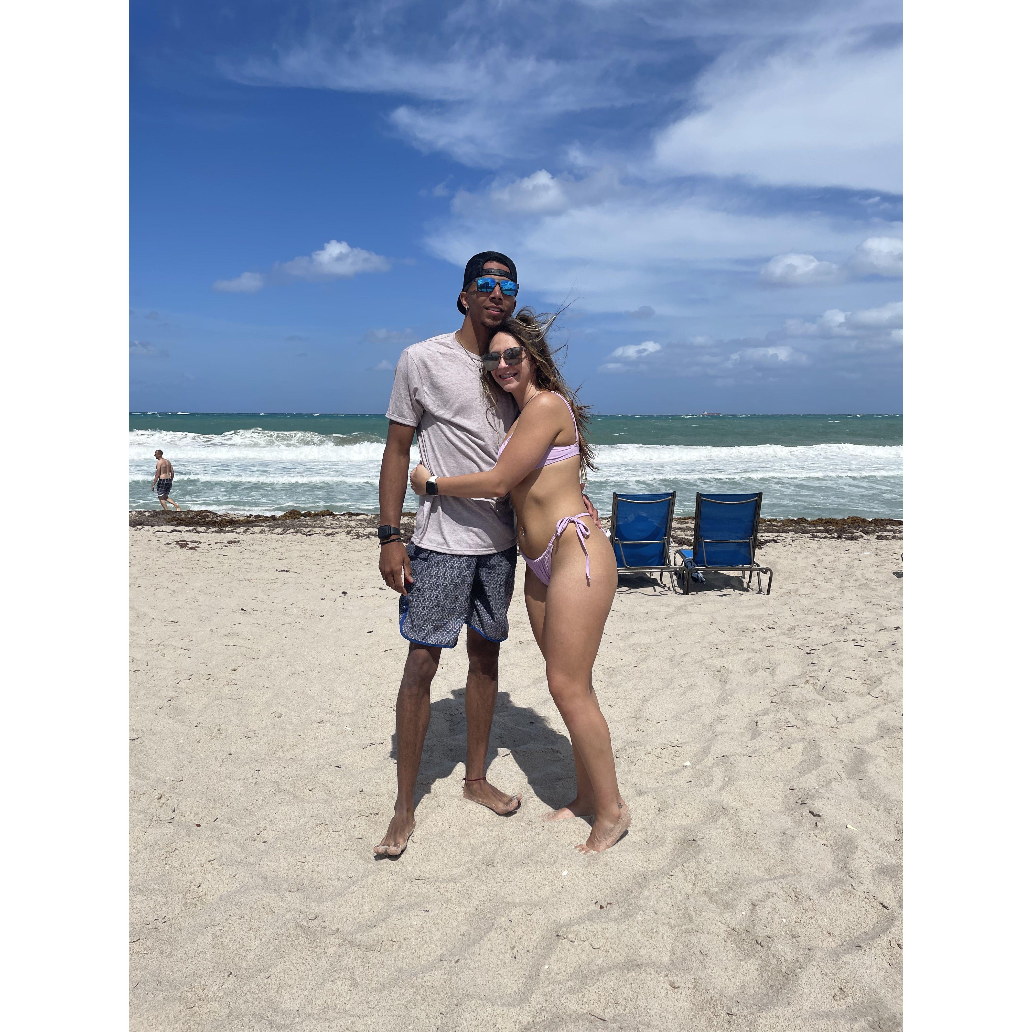 Us vacationing in our favorite state.... FLORIDA