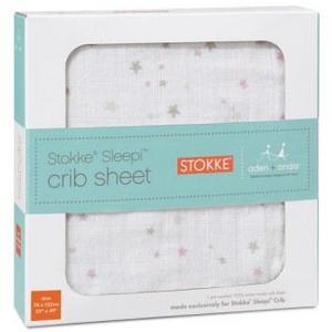 aden + anais Crib Sheet for Stokke Sleepi Crib