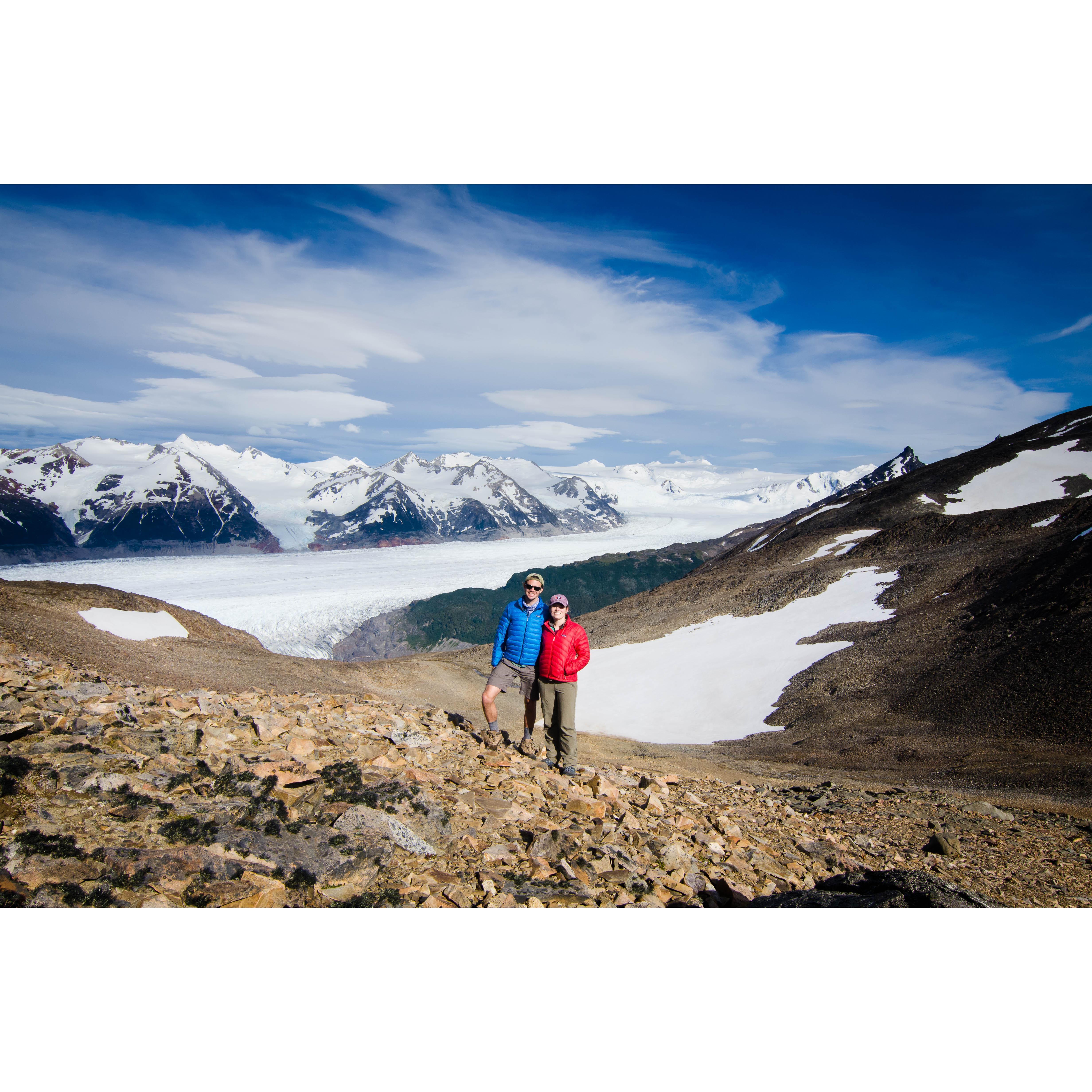 Hiking in Torres del Paine, Patagonia, 2016
