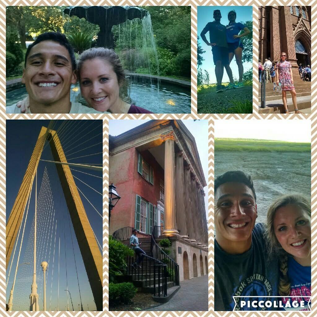 Visited Charleston, SC to show Ian where I went to school!