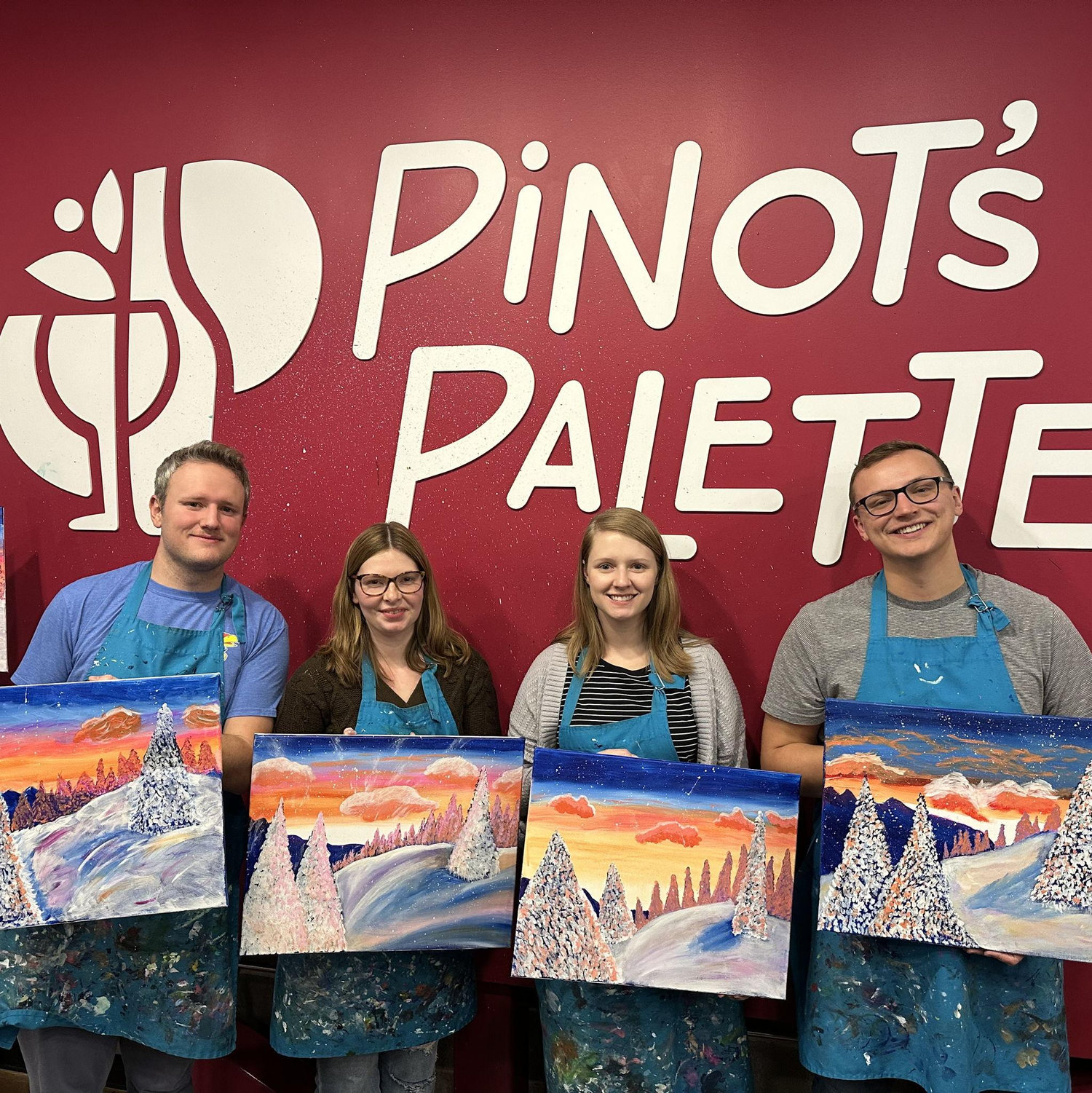 We love a good Pinto's Palette night - this was our first!