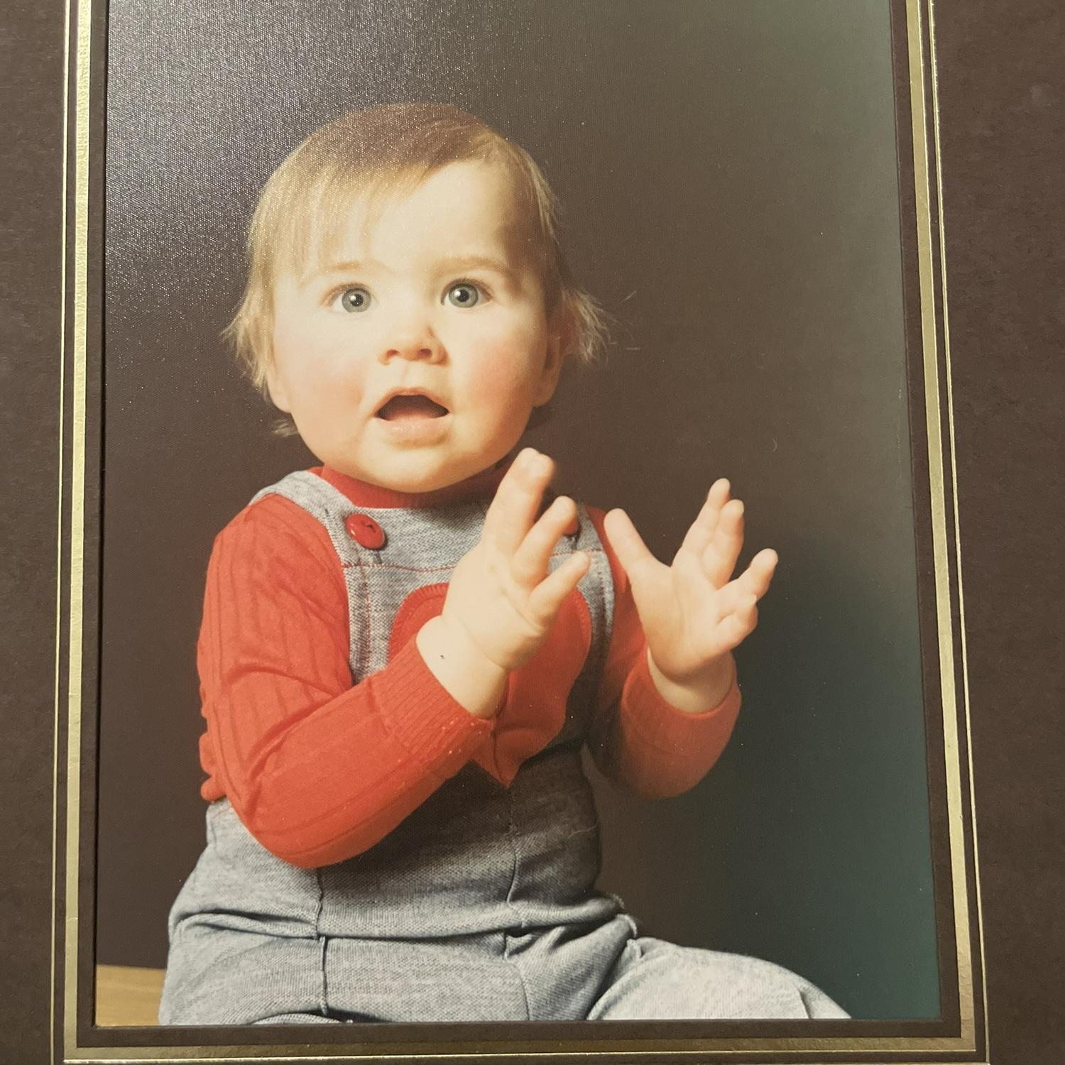 Guess whose baby pic this is- Terri or Darren?