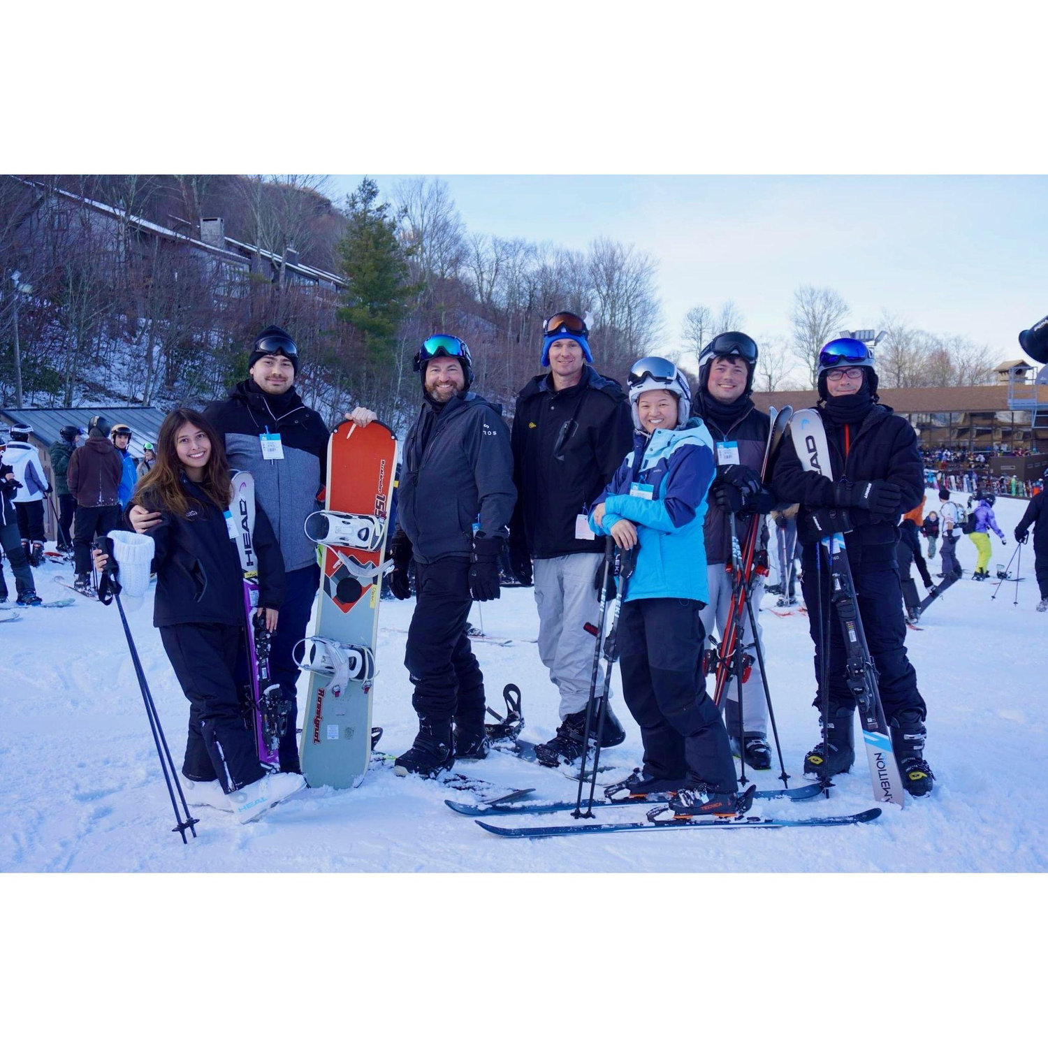 Annual ski trip with Clayton's cousins at Beech Mountain, North Carolina